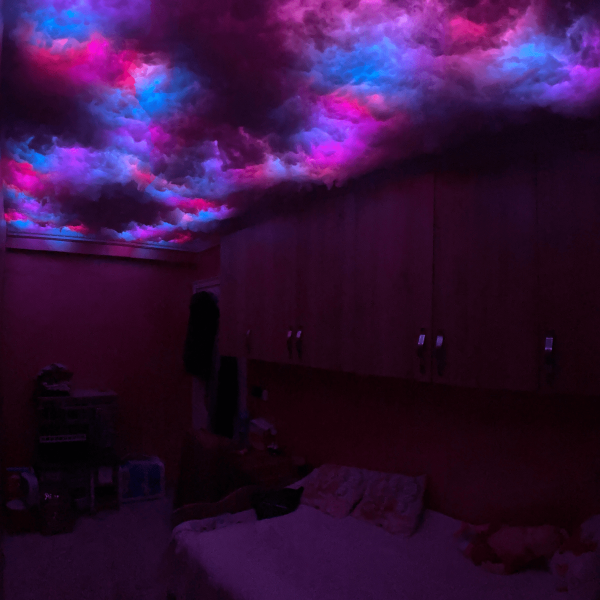 DIY bulut tavan lamba kiti